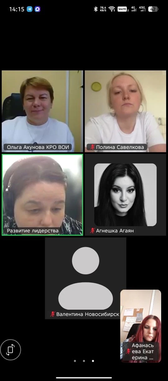 Вебинар в рамках проекта Социальное и профессиональное самоопределение детей и подростков с инвалидностью и ОВЗ